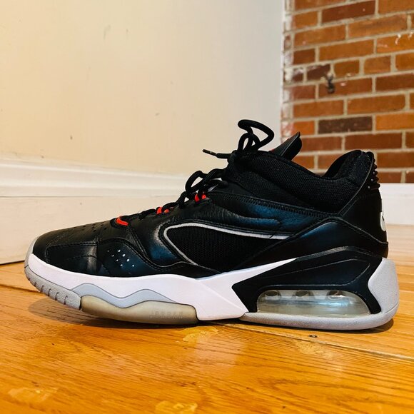 Nike Air Jordan CZ4166-010 Point Lane Men’s Size 13 Black Cement Sports Sneakers - Picture 7 of 16